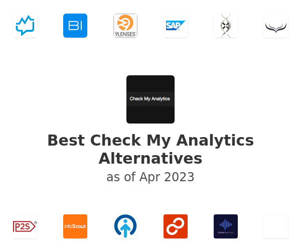 Best Check My Analytics Alternatives