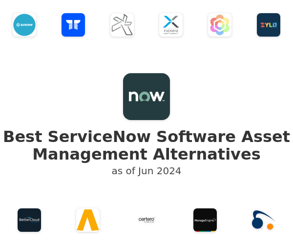 Best ServiceNow Software Asset Management Alternatives