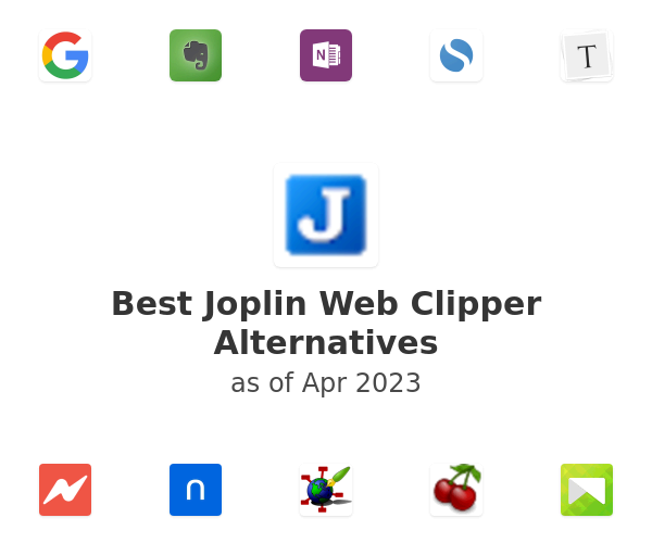 Best Joplin Web Clipper Alternatives