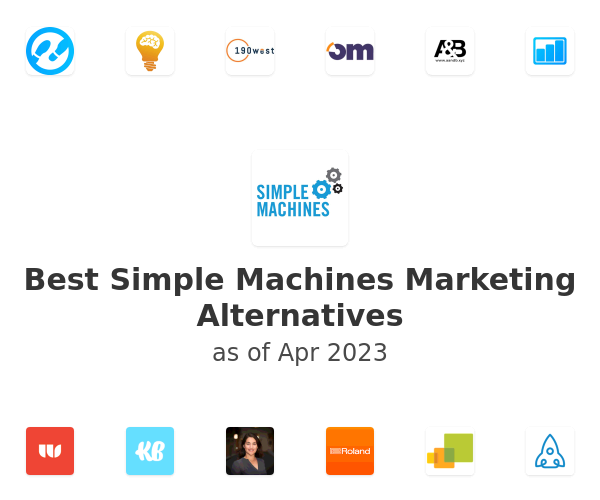 Best Simple Machines Marketing Alternatives