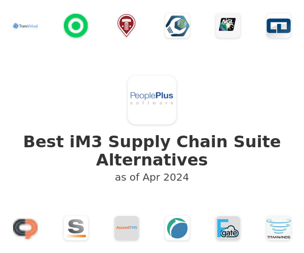 Best iM3 Supply Chain Suite Alternatives