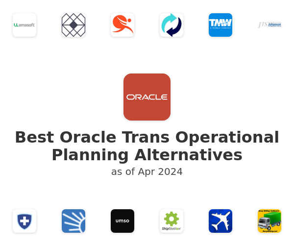 Best Oracle Trans Operational Planning Alternatives