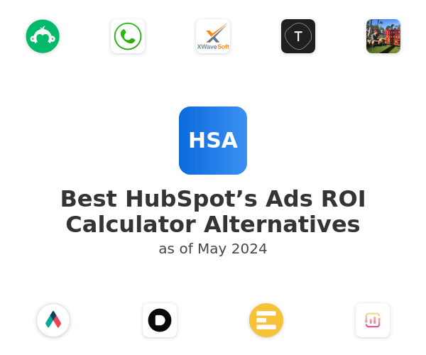 Best HubSpot’s Ads ROI Calculator Alternatives