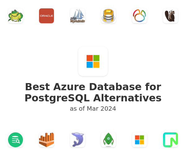 Best Azure Database for PostgreSQL Alternatives