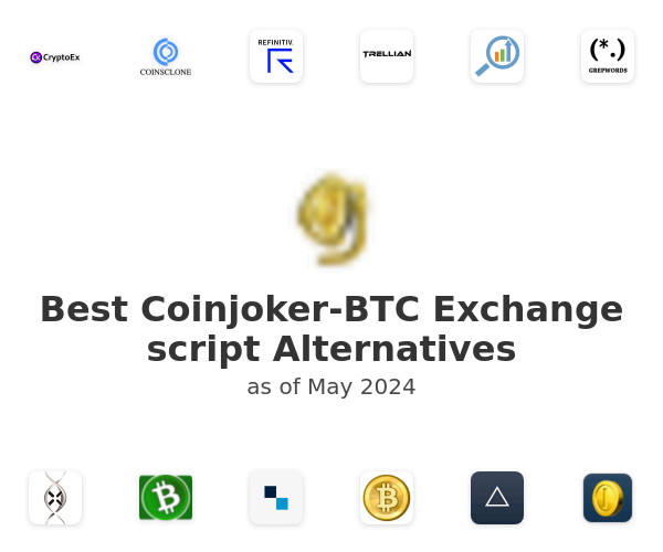 Best Coinjoker-BTC Exchange script Alternatives