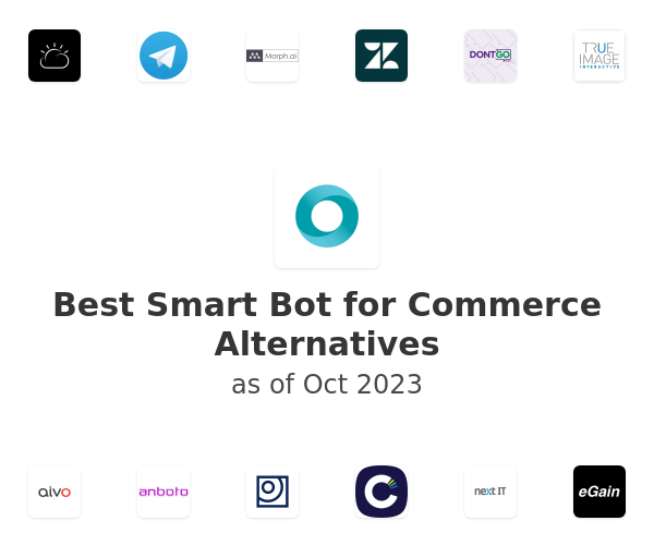 Best Smart Bot for Commerce Alternatives