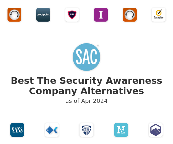 Best The Security Awareness Company Alternatives