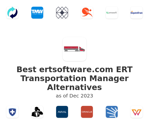 Best ertsoftware.com ERT Transportation Manager Alternatives