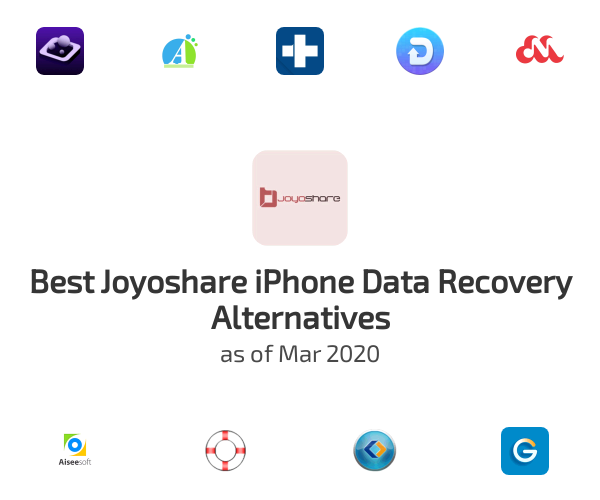 Best Joyoshare iPhone Data Recovery Alternatives