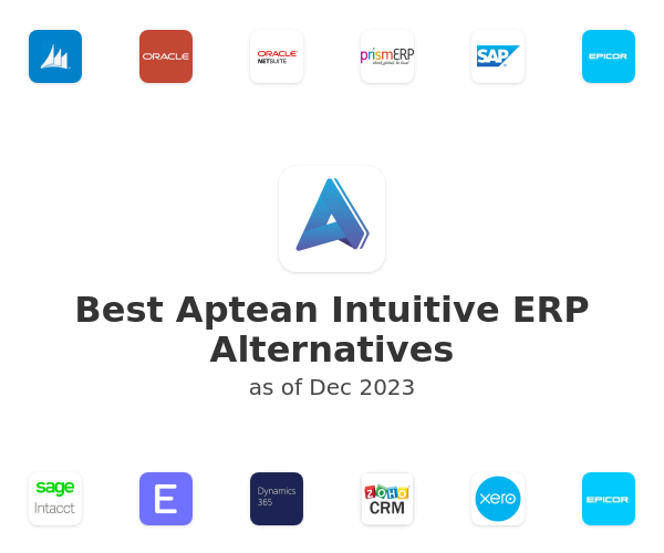 Best Aptean Intuitive ERP Alternatives