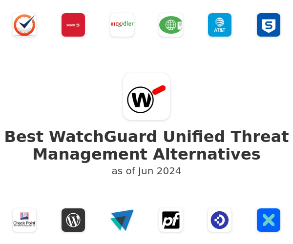 Best WatchGuard Unified Threat Management Alternatives