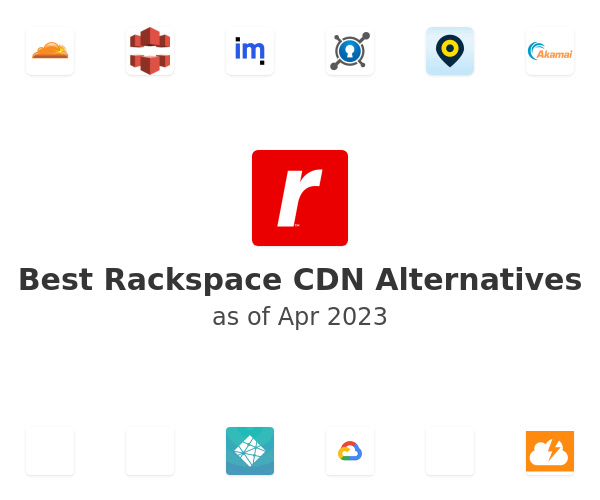 Best Rackspace CDN Alternatives