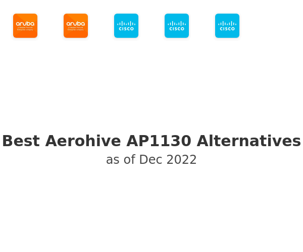 Best Aerohive AP1130 Alternatives