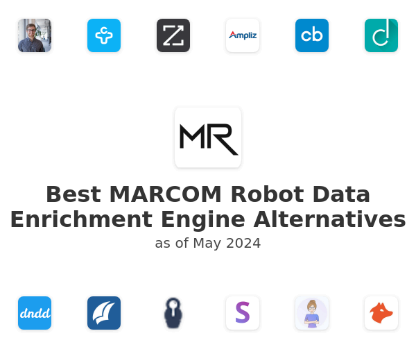Best MARCOM Robot Data Enrichment Engine Alternatives
