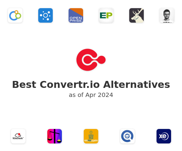 Best Convertr.io Alternatives