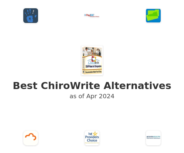 Best ChiroWrite Alternatives
