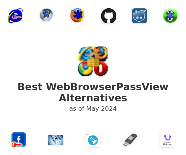 Best WebBrowserPassView Alternatives