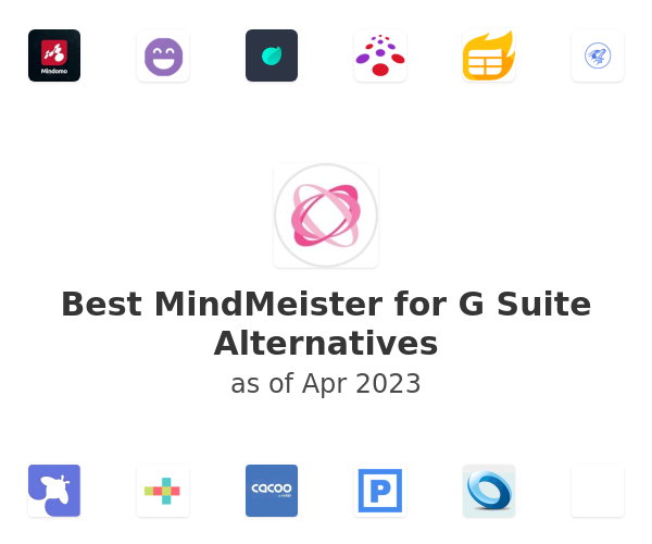Best MindMeister for G Suite Alternatives