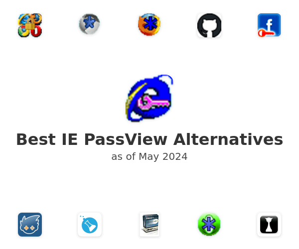 Best IE PassView Alternatives