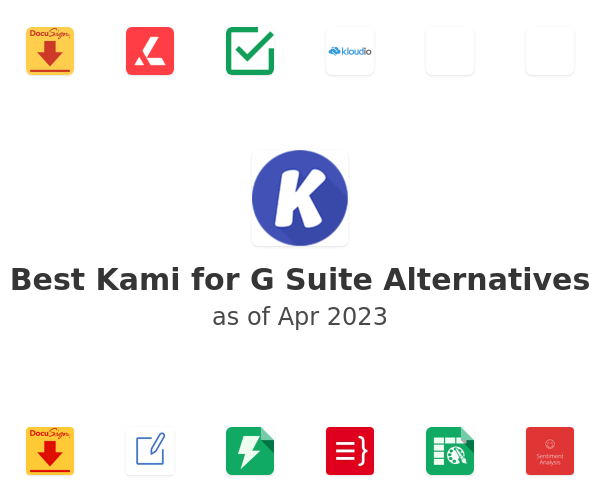 Best Kami for G Suite Alternatives
