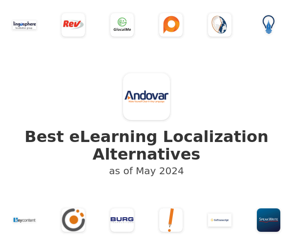 Best eLearning Localization Alternatives
