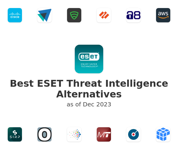 Best ESET Threat Intelligence Alternatives