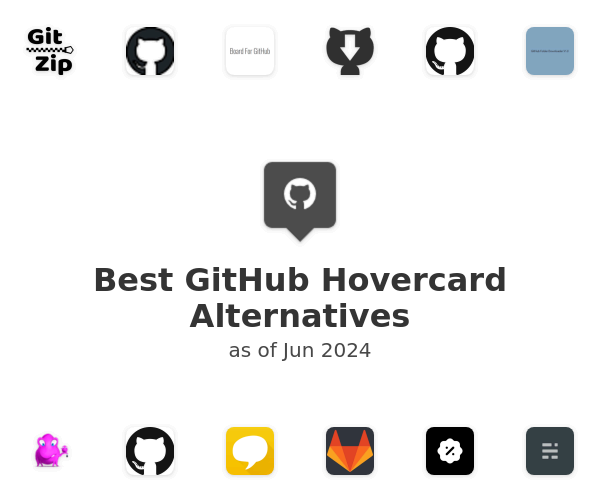 Best GitHub Hovercard Alternatives