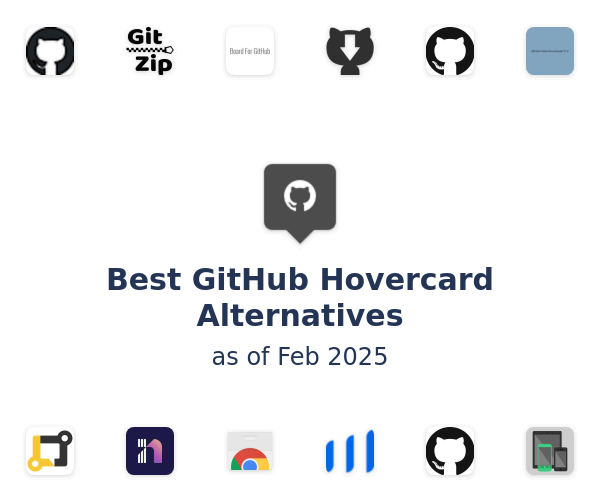 Best GitHub Hovercard Alternatives