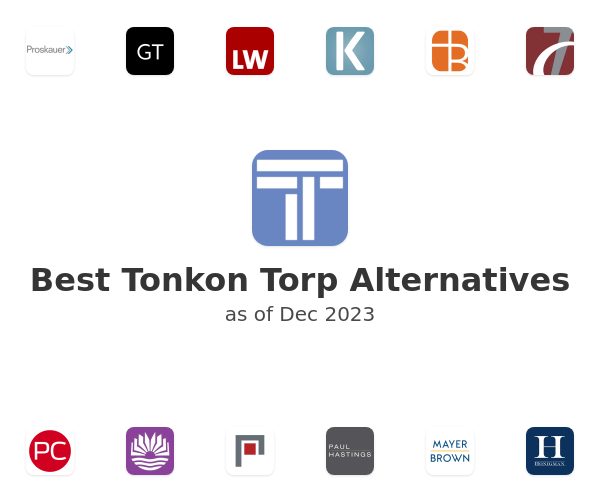 Best Tonkon Torp Alternatives