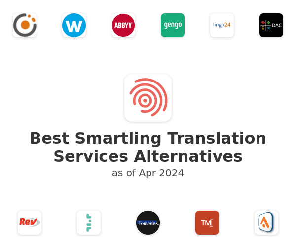 Best Smartling Translation Services Alternatives