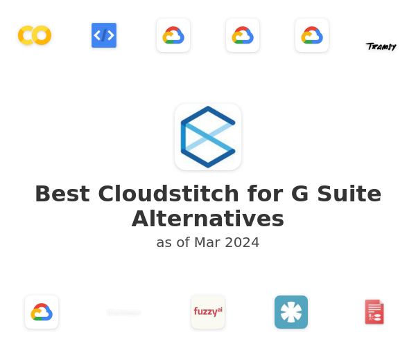 Best Cloudstitch for G Suite Alternatives