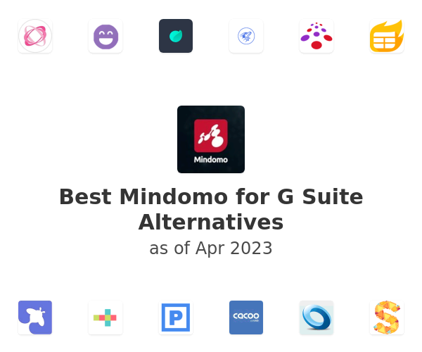 Best Mindomo for G Suite Alternatives