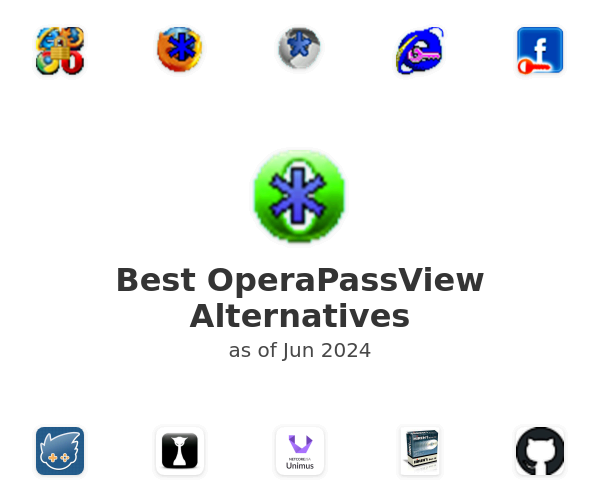 Best OperaPassView Alternatives