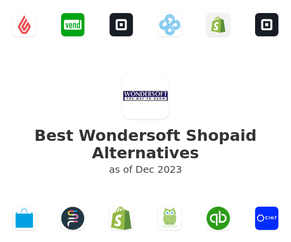 Best Wondersoft Shopaid Alternatives