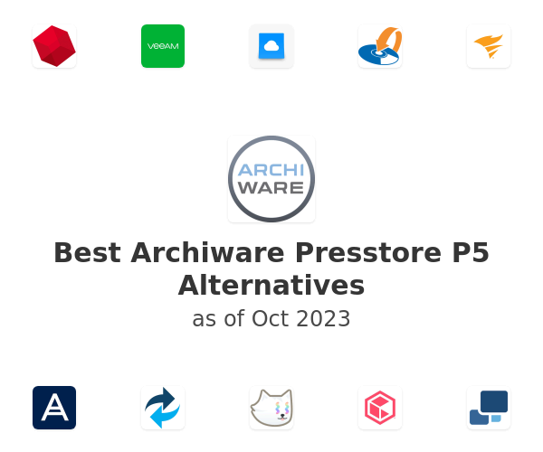 Best Archiware Presstore P5 Alternatives