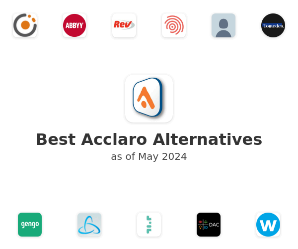 Best Acclaro Alternatives