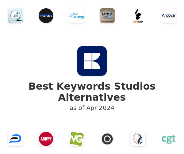 Best Keywords Studios Alternatives