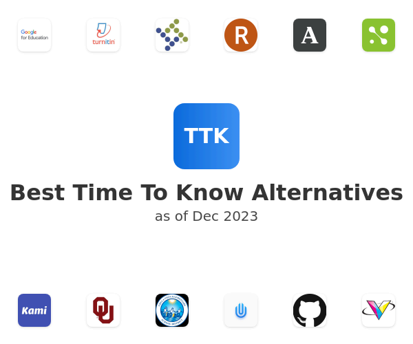 Best Time To Know Alternatives