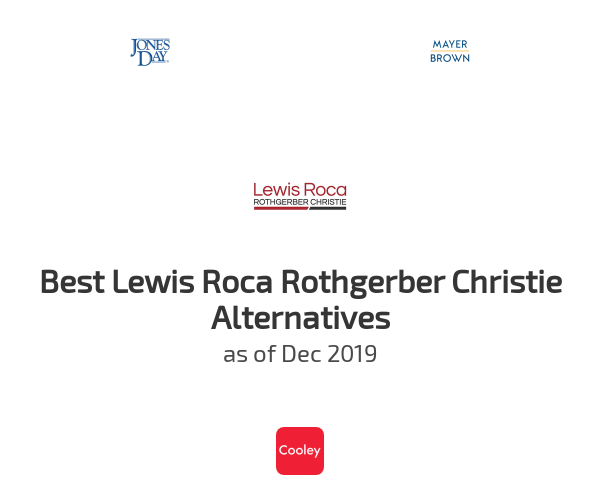 Best Lewis Roca Rothgerber Christie Alternatives
