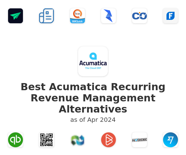 Best Acumatica Recurring Revenue Management Alternatives