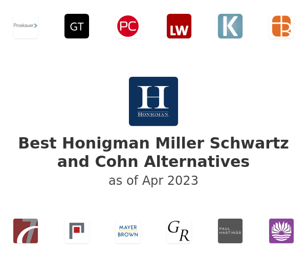 Best Honigman Miller Schwartz and Cohn Alternatives