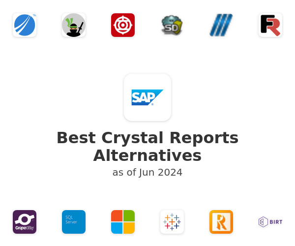 Best Crystal Reports Alternatives