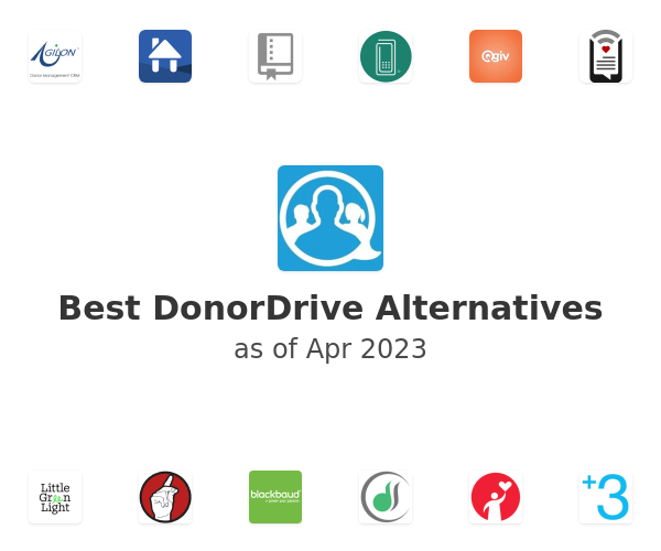 Best DonorDrive Alternatives