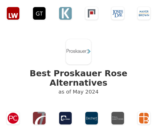 Best Proskauer Rose Alternatives