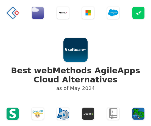 Best webMethods AgileApps Cloud Alternatives