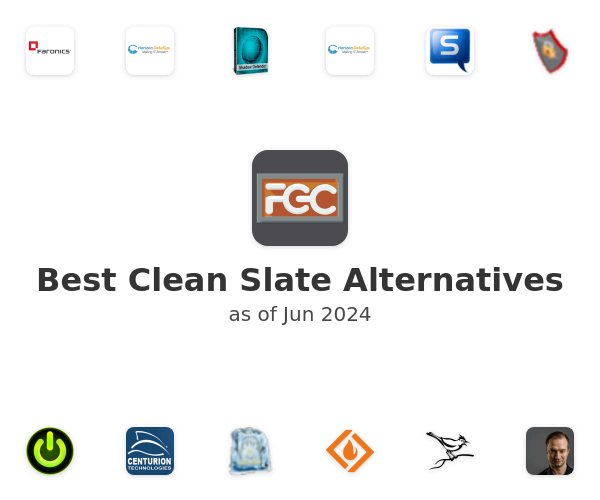 Best Clean Slate Alternatives