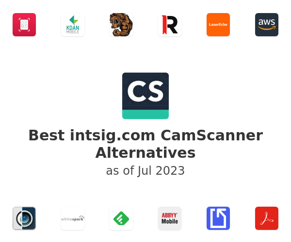 Best intsig.com CamScanner Alternatives
