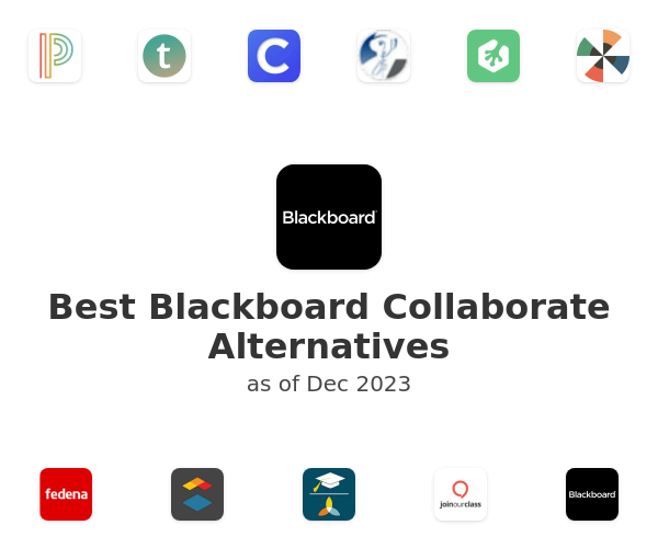 Best Blackboard Collaborate Alternatives