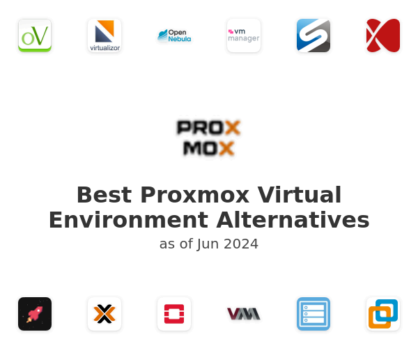 Best Proxmox Virtual Environment Alternatives