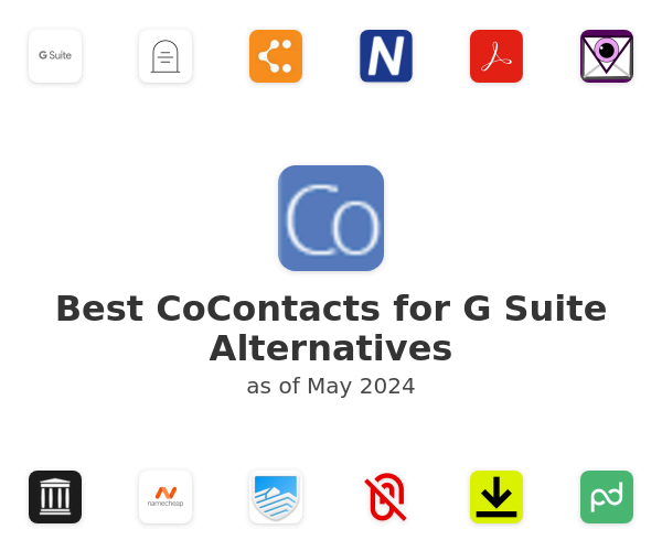 Best CoContacts for G Suite Alternatives